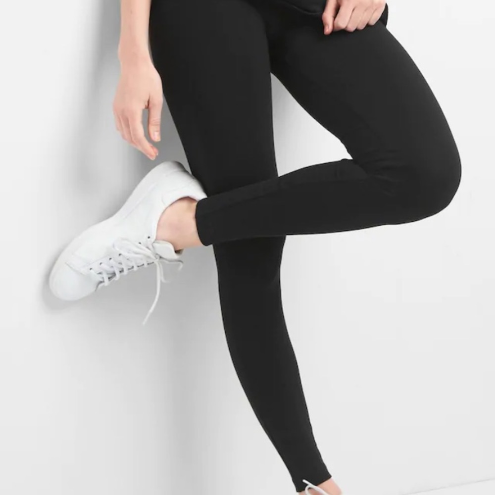 GAP Basic Leggings 4-Pack! Large, Black